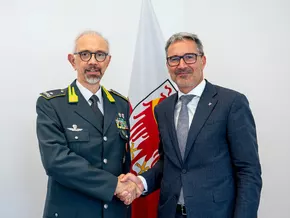 Finanzpolizei: Kompatscher trifft neuen Kommandanten Levanti