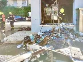 Brandserie in Untermais: Zeitungskiosk, Geschäft und Tankstelle in Flammen
