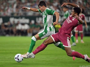 Real kassiert in Liga bei Betis erste Saisonniederlage