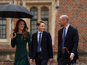 Erster Schultag in britischer Eliteschule für Prinz George