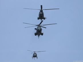 Russland feuert Leuchtkörper auf dänischen Militärhelikopter