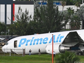 Fünf Tote bei Unfall mit Amazon-Frachtflugzeug