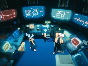 Weltraum-Koop trifft Retro-Anime: "Orbitals" im Test