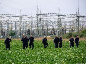 Suche nach Verdächtigem von Strom-Sabotage in Deutschland