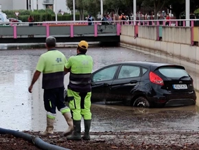 Schwere Unwetter in Valencia und Katalonien - Video