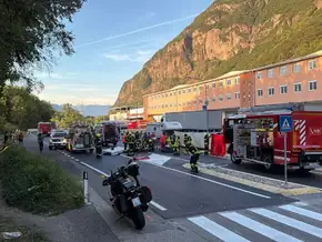 Schwerer Motorradunfall im Unterland
