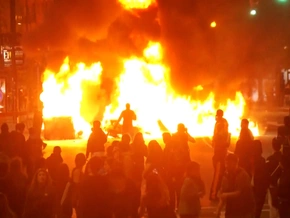 Ausschreitungen in Bilbao - VIDEO