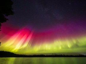 Beeindruckende Polarlichter über Finnland - VIDEO