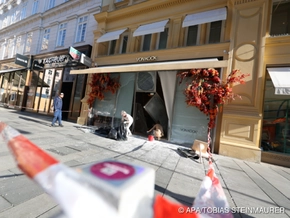 Einbrecher rasten in Wiener Innenstadtjuwelier
