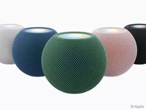 Apple packt Mikrofone in seine TV-Box - HomePod mit Farbshow