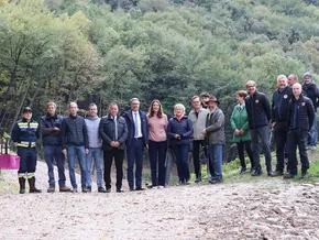 Wildbachverbauung erhöht Sicherheit des Stadtviertels Oberau-Haslach