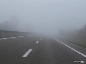 2025 kam es in Österreich zu 730 Nebelunfällen