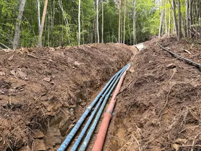 Wasser- und Abwassernetz auf Kohlern: Arbeiten gehen wieder weiter