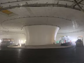 Der technische Anschluss des Küchelbergtunnels