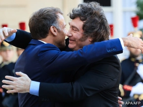Macron und Milei beraten über Rohstoffe und Investitionen