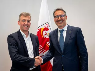 Alexander Rieper zu Antrittsbesuch bei Landeshauptmann Kompatscher