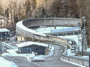 Eiskanal in Königssee auch im Olympia-Winter nicht bereit