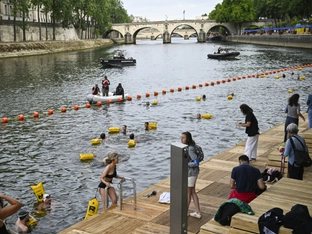 Erstmals seit mehr als 100 Jahren wieder Baden in der Seine