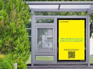 So geht Jobsuche mit Außenwerbung