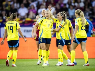Schwedinnen als Gruppensieger im EM-Viertelfinale