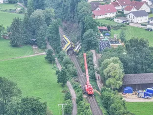 Bergung nach Zugsunglück in Deutschland dauert länger