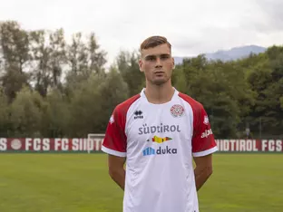 Davide Mancini ist ein neuer Spieler des FC Südtirol