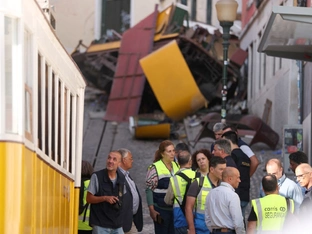 Totenzahl bei Standseilbahn-Unglück in Portugal stieg auf 17