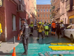 25 Verletzte bei Gasexplosion in Café in Madrid