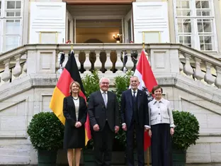 Steinmeier eröffnet neue Deutsche Botschaft in Wien