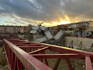 Ein Toter durch Tornado nahe Paris