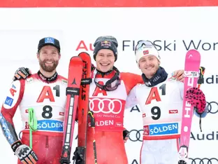 Odermatt siegt im Sölden-Riesentorlauf vor Schwarz