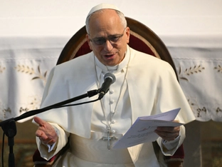 Papst Leo XIV. besucht Blaue Moschee in Istanbul