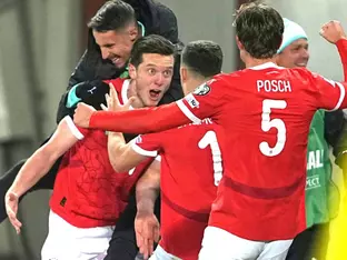 Österreich nach 1:1 gegen Bosnien für WM qualifiziert