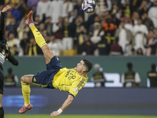 Ronaldo begeistert mit Fallrückzieher seine Fans