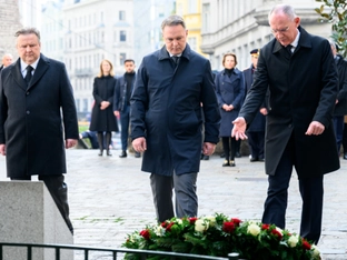 Österreich gedachte der Opfer des Wiener Terroranschlags