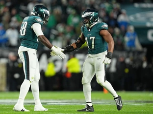 NFL-Champion Philadelphia schlägt Detroit - Chiefs verlieren