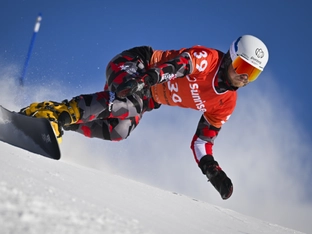 Snowboarder Auner gewinnt Weltcup-Parallel-Slalom in Davos