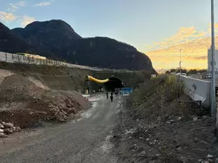 Umfahrung Branzoll: Letzte Tunnelwand durchbrochen