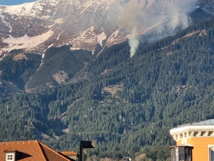 Endgültig "Brand aus" nach Waldbrand in Innsbruck