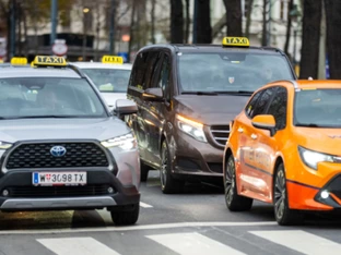 Taxi-Demo in Wien - Verkehrslage entspannt sich