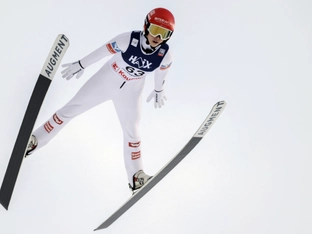 Skispringerin Lisa Eder in Wisla Weltcup-Fünfte