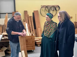 Gemeindeausschuss Meran bei Arbeitsrehabilitationsdienst