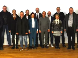 Wilhelm Klotz als Präsident des Konsortiums WEG Etsch-Bozen bestätigt