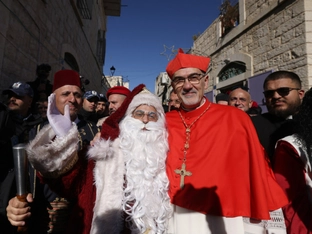 Bethlehem feiert Weihnachten im Schatten von Spannungen