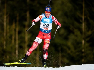 ÖSV-Frauenstaffel in Hochfilzen auf Platz acht
