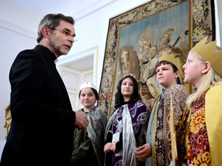 Sternsinger besuchten neuen Erzbischof