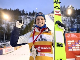 Kombinierer Lamparter gelingt in Trondheim 20. Weltcupsieg