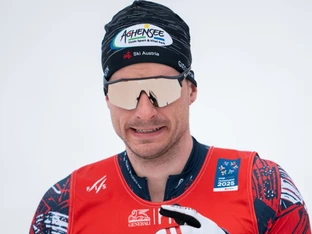 Moser im Heat-Massenstartbewerb in Toblach Zweiter