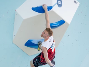 Kletterer Schubert setzt Karriere bis Olympia 2028 fort