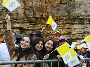 Zweiter Tag des Papst-Besuchs im Libanon beginnt